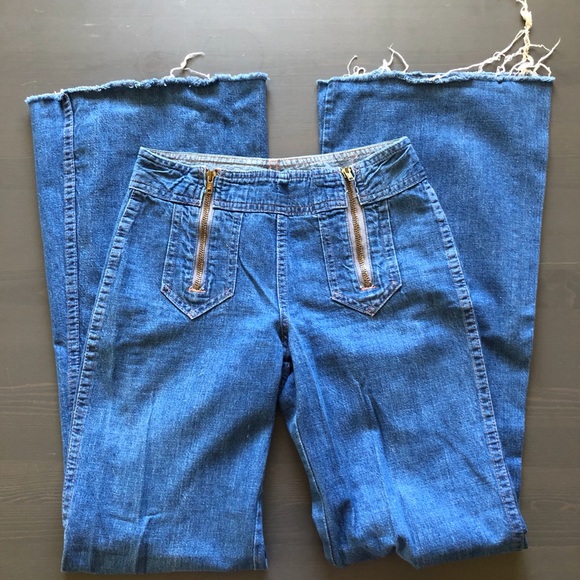 A.Smile | Jeans | Vintage Asmile Flare Bellbottom Jeans | Poshmark